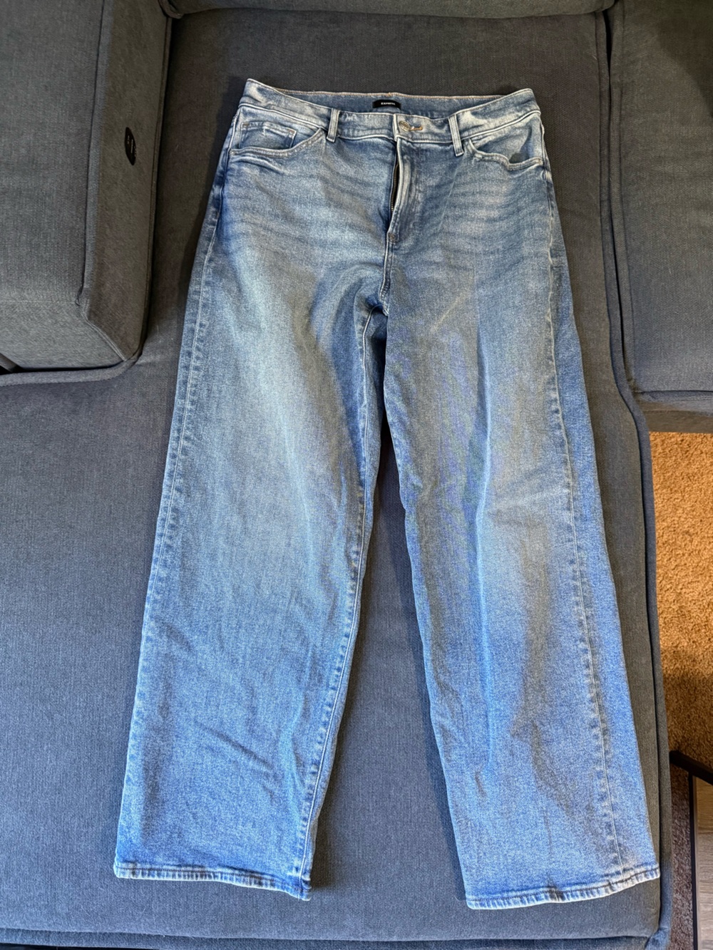 Express “Relaxed Straight” Jeans - 12